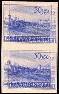 Estonia 30+30 K. Unperforated showing a ... 