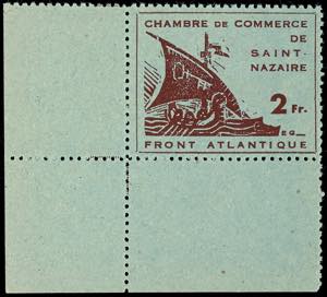 Frankreich - St. Nazaire 50 C. und 1 Fr. ... 