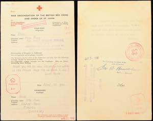 Red Cross Messages Messaging from 15.6.41 on ... 