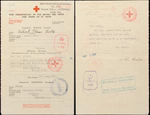 Red Cross Messages Messaging from 25.1.43 on ... 