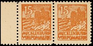 Soviet Sector of Germany 15 Pfg middle ... 