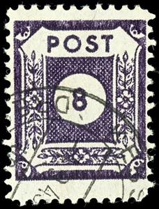 Soviet Sector of Germany 8 Pfg numeral ... 