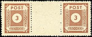 Soviet Sector of Germany 3 penny numerals, ... 