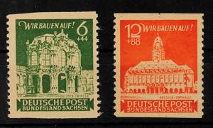 Soviet Sector of Germany 6 Pf. And 12 Pf. ... 