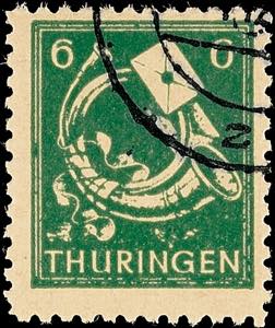 Soviet Sector of Germany 6 Pf. In type AXar ... 