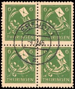 Soviet Sector of Germany 6 Pfg in type AXar, ... 