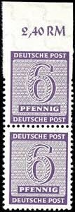 Soviet Sector of Germany 6 Pfg in the ... 