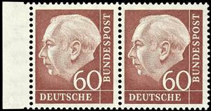 Bundesrepublik Deutschland 60 Pfg Heuss, ... 