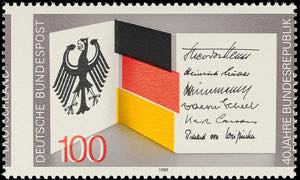 Bundesrepublik Deutschland 100 Pfg 40 Jahre ... 