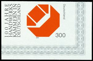 Federation 300 Pfg a hundred years Chamber ... 