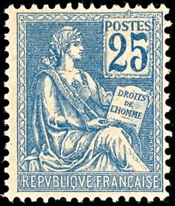 Frankreich 1900, 10 C. - 30 C. Mouchon I, ... 