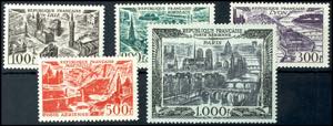 France 100 Fr. To 1000 Fr. \airmail ... 