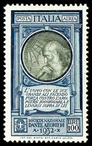 Italien 1932, 100 Lire Flugpostausgabe ... 