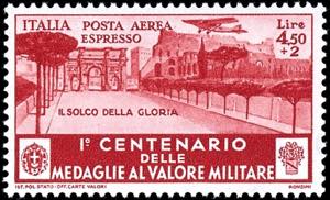 Italien 1934, 10 L. - 4,50 L. ... 