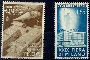 Italy 20 L. And 55 L. \Milanese fair\, ... 