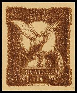 Jugoslavia 5 Kr. Postal stamps, trial ... 