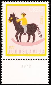 Jugoslavia 0, 80 Din. Week of the child with ... 