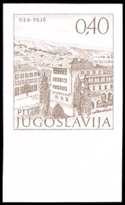 Jugoslavia 0, 40 Din. Places of interest ... 