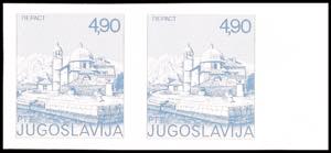 Jugoslavia 4, 90 Din. Places of interest ... 