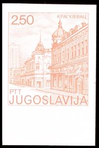 Jugoslavia 2, 50 Din. Places of interest, ... 