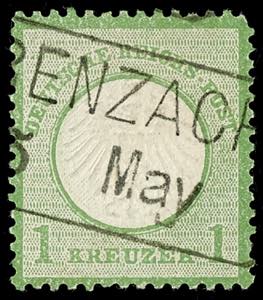 Later Use of a Postmark \GRENZACH 5 May\ ... 