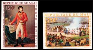 Mali 150 and 250 Fr. 200. Birthday Napoleon ... 