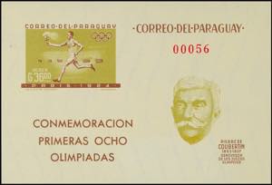 Paraguay 36 G. Perforated and unperforated ... 