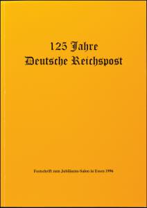 Literature - DR (German Reich) 125 years ... 