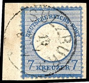 Later Use of a Postmark \SULZBURG 10 NOV\ ... 