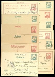 Marshall Islands Postal stationery P 11-P 18 ... 