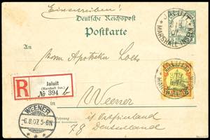 Marshall Islands Postal stationery P 11 with ... 
