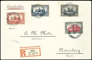 Marshall Islands 1 to 5 Mark \imperial ... 
