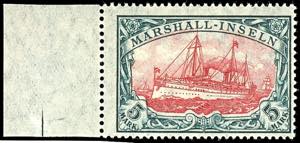 Marshall Islands 5 Mark \imperial yacht\, ... 