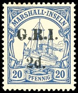 Marshall Islands - British Occupation 3, 5, ... 