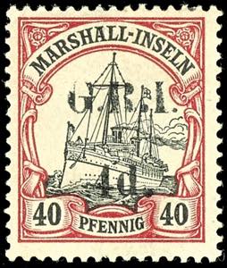Marshall Islands - British Occupation 4 d. ... 
