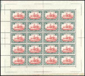 Samoa 5 Mark \imperial yacht\ in the mint ... 