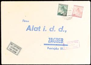 Jugoslavia 1945, letter from the CSSR to ... 