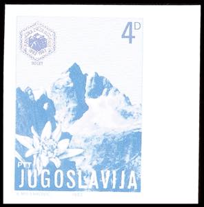 Jugoslavia 4 Din. Slovenia Alpinist ... 