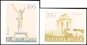 Jugoslavia 100 Din. And 200 Din, revolution ... 