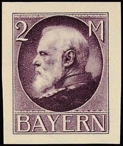 Bavaria 2 M. Ludwig, peace printing, ... 