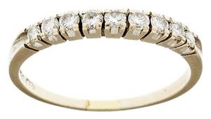 Rings Brillant ring, 750 yellow gold, 9 ... 