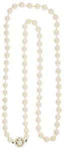 Necklaces Akoya cultured pearls necklace ... 