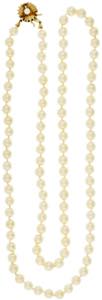 Necklaces Lange cultured pearl chain, Dm ... 