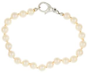 Bracelets Akoya cultured pearl bracelet with ... 