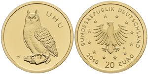 Münzen Bund ab 1946 20 Euro, Gold, 2018, D, ... 