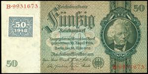 Banknotes GDR Soviet areas occupied by the ... 
