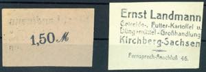 Emergency Notes Kirchberg (Saxony) Ernst ... 