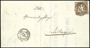Wuerttemberg 1 Kr. Brown, full to with wide ... 