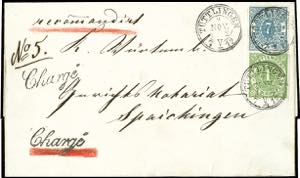 Wuerttemberg 1 Kr. Green (above with ... 