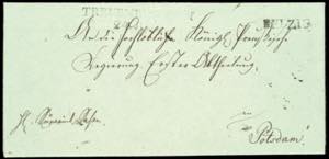 Prussia - Pre-stamp Mail BELZIG, one-line ... 